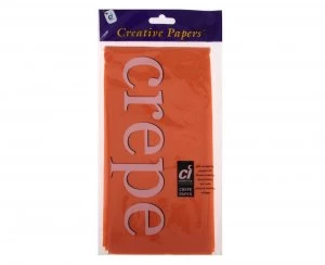 Image of Creativity Crepe Paper 300x50cm Orange