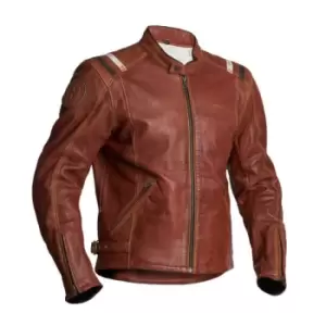 Image of Halvarssons Leather Jacket Skalltorp Cognac 54