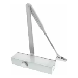 Image of Briton Template Adjustable Door Closer Silver - 1110.SES CE