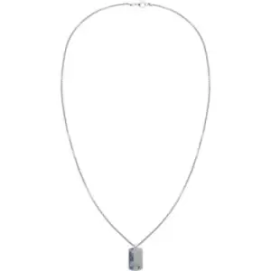 Image of Gents Tommy Hilfiger Jewellery Beaded Stone Necklace