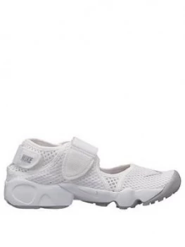 Image of Nike Rift Childrens Trainers - White/Grey, Size 2.5
