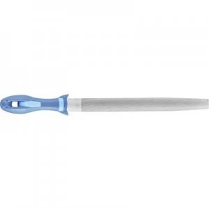 Image of PFERD 11235307 HORSE workshop file according to DIN Half-round-tip cross-cut 2 300 mm incl. ergonomic file handle 300 mm