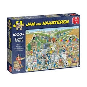 Image of Jumbo Jan van Haasteren The Winery 1000 Piece Jigsaw puzzle