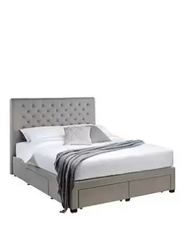 Image of Julian Bowen Wilton Fabric 4 Drawer Storage Double Bed