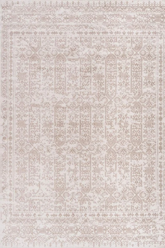 Image of THE RUGS Montana Vintage Design Living Room Area Rug 3716 in Light Beige Size: 120cm x 170cm Light Beige Unisex 120cm x 170 cm
