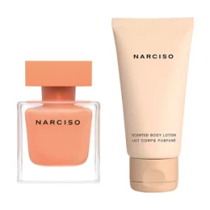 Image of Narciso Rodriguez Narciso Ambree Gift Set 50ml Eau de Parfum + 50ml Body Lotion