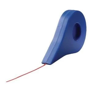 Image of Nobo Self-Adhesive Gridding Tape 1.5mmx10m Red 1901119