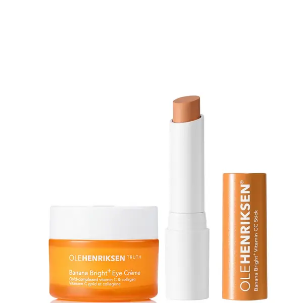 Image of Ole Henriksen Banana Bright Eye Creme and Banana Bright Eye Stick Apricot Duo