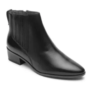 Image of Rockport Geovana Gore Bootie Black - Black
