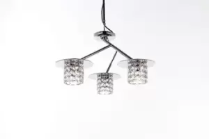 Image of Veta Chrome Crystal Flush