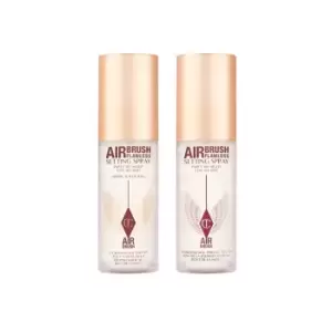 Image of Charlotte Tilbury Airbrush Flawless Setting Spray Set - None
