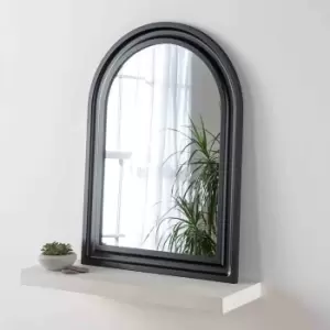 Image of Yearn Mirrors Yearn Bohemian Arch Mirror Black 87(h)x62Cm(w)