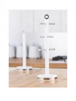 Image of Morphy Richards Dimensions 6 Cup Mug Tree ; White