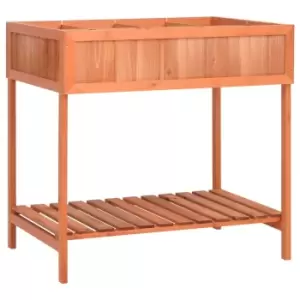 Image of Vidaxl Herb Planter 80X60X80cm Solid Firwood