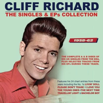Image of The Singles & EPs Collection 1958-62 by Cliff Richard CD Album