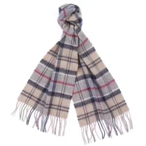 Image of Barbour Merino Cashmere Tartan Scarf Dress Tartan