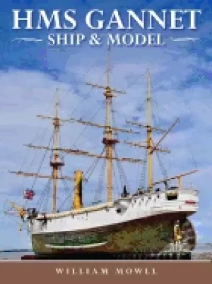 Image of hms gannet ship and model