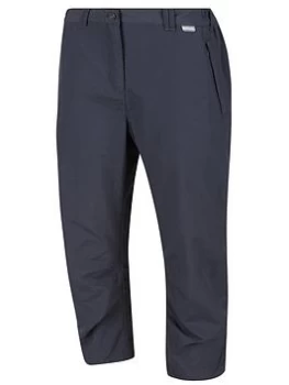 Image of Regatta Chaska Capri II Trousers - Grey, Size 20, Women