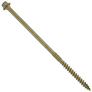 Image of Timco In-dex Timber Screws Hex Green 6.7 X 200mm 50 Pack