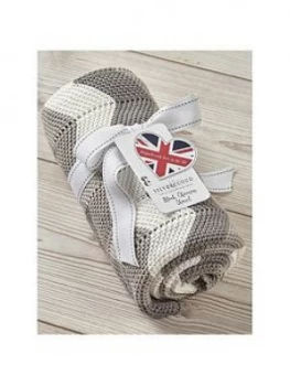 Image of East Coast Block Chevron Shawl