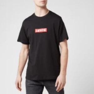 Image of Levis Mens Relaxed Graphic T-Shirt - Mineral Black - L