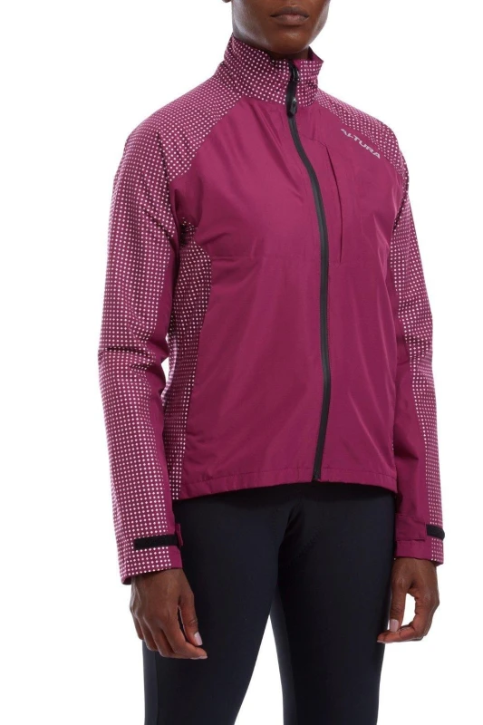 Image of Altura Nightvision Storm Womens Waterproof Jacket 10 Pink - Cycles UK