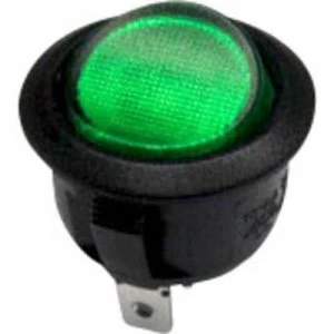 Image of SCI Toggle switch R13 208B 02 GN 250 V AC 10 A 1 x OffOn latch