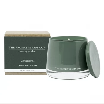 Image of Therapy Garden 260g Candle - Wild Mint & Lime
