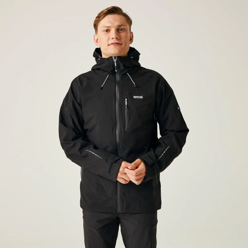 Image of Waterproof jacket Regatta Okara Noir Male L