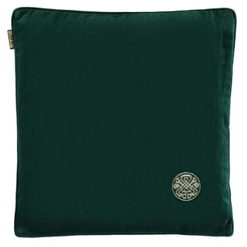 Image of Biba Velvet Cushion - Emerald