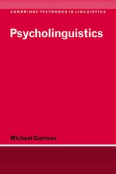 Image of Psycholinguistics by Michael Garman Paperback