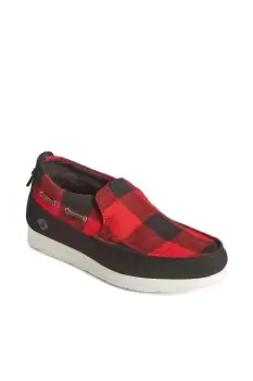 Image of 'Moc-Sider Buffalo Check' Slip On Shoes