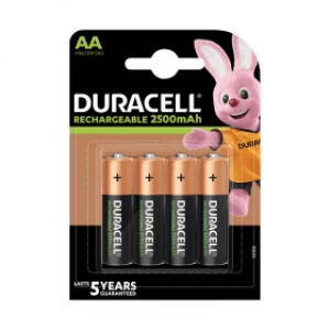 Image of Duracell DX1500 Rechargeable AA Batteries (4 Pack)