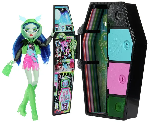 Image of Monster High Skulltimate Secrets Neon Frights - Ghoulia Doll