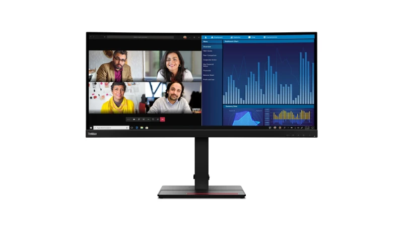 Image of Lenovo ThinkVision P34w-20 computer monitor 86.7cm (34.1") 3440