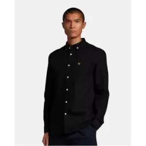 Image of Lyle and Scott Oxford Shirt - Black