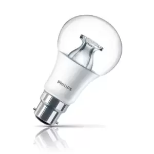 Image of Philips GLS LED Light Bulb Dimmable DimTone B22 8W (60W Eqv) Warm White