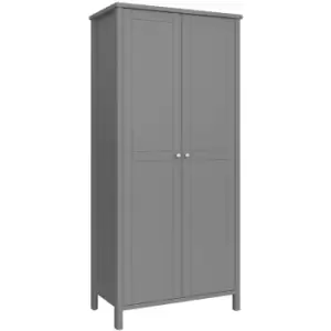 Image of Tromso 2 Door Robe Grey - Grey