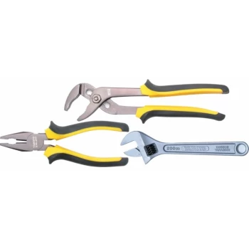 Image of 3 Piece Plier & Wrench Set - Yamoto