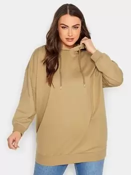 Image of Yours Hoody Top Natural, Natural, Size 26-28, Women