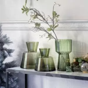 Image of Crossland Grove Polia Vase Green 245X245X260Mm Green