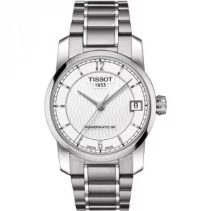 Image of Ladies Tissot Titanium Titanium Automatic Watch