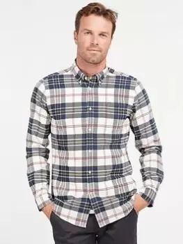 Image of Barbour Ronan Tailored Check, Beige, Size 2XL, Men