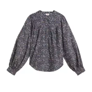 Image of Levis Elise Floral Blouse - Blue
