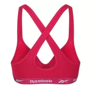 Image of Reebok Cara Crop Sports Bra Womens - Pink