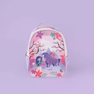 Image of Loungefly Disney Mulan & Friends Canvas-Faced Mini Backpack - VeryNeko Exclusive