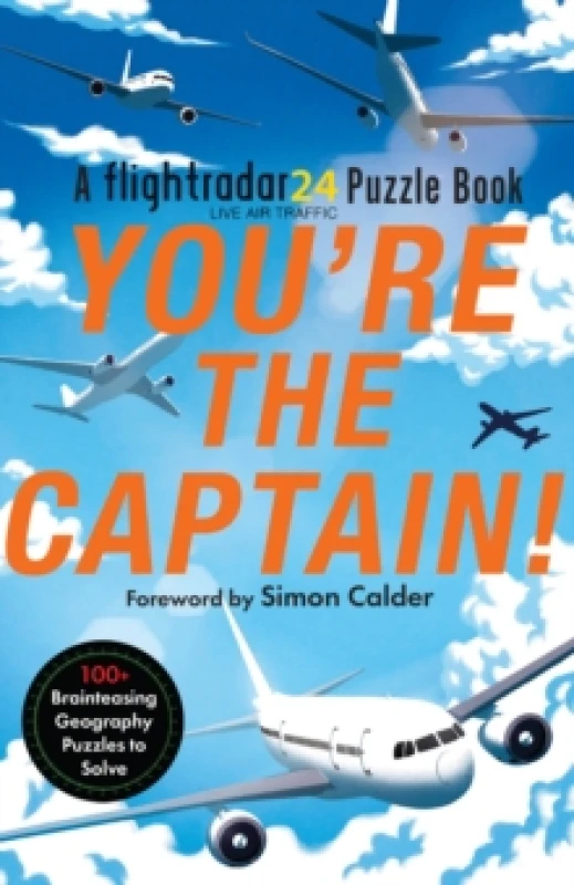 Image of Youre the Captain! : A Flightradar24 Puzzle Book Paperback / softback