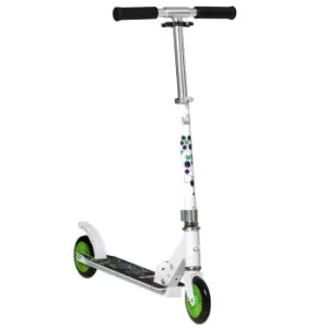 Image of Homcom Kids Kick Scooter One Click Foldable Adjustable Height 3-8 Years White