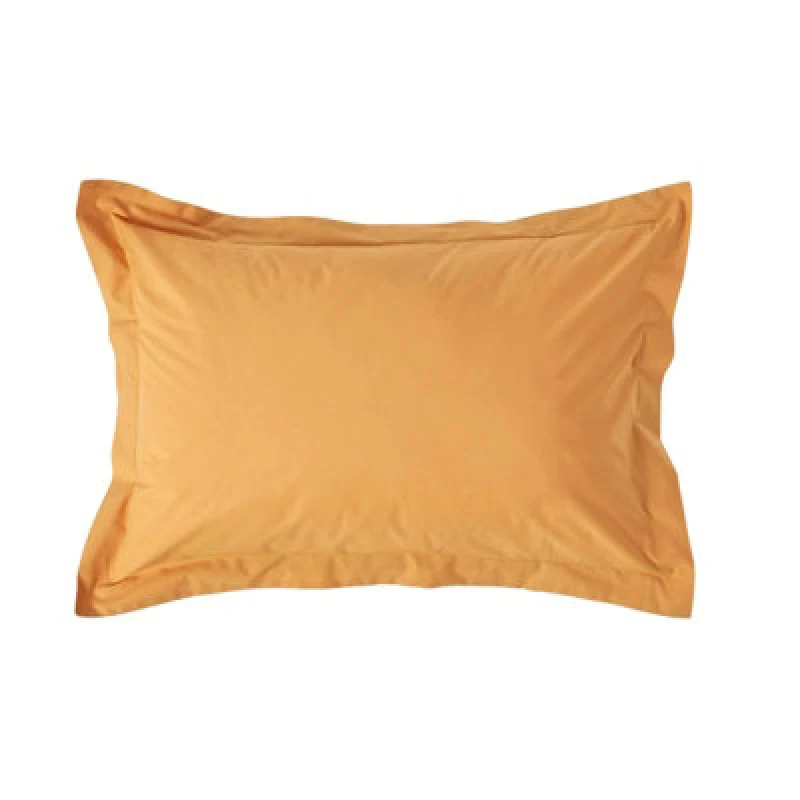 Image of Homescapes Egyptian Cotton Oxford Pillowcase 200 TC, Standard Size Mustard