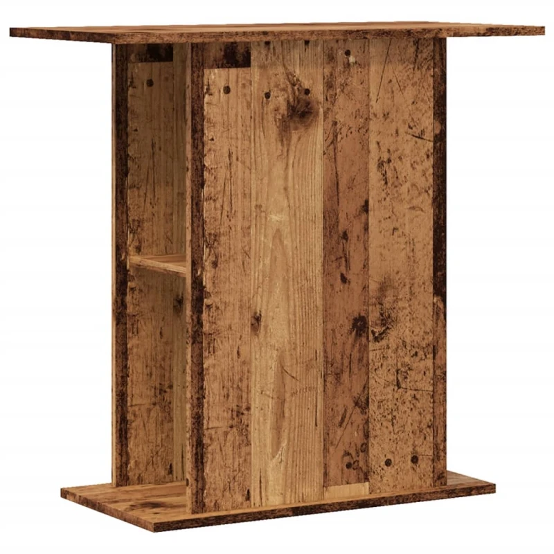 Image of vidaXL Aquarium Stand Old Wood 36x75x72.5cm Engineered Wood, Brown 857290